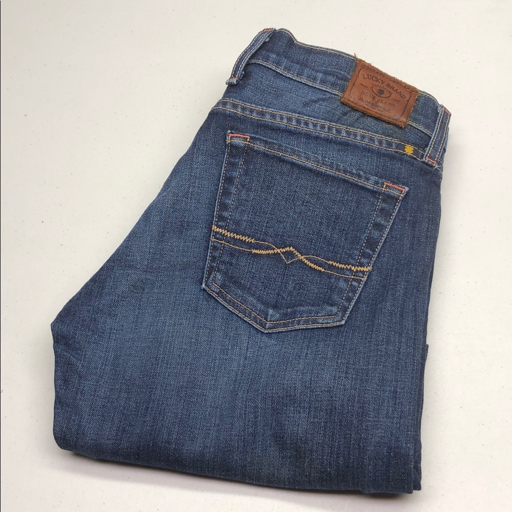 LUCKY BRAND SIENNA CIGARETTE SKINNY JEANS 8/29x27 🍀